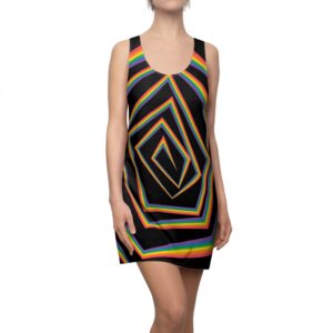 Chroma Queen Pride Racerback Dress for Women | LGBTQ+ Dress