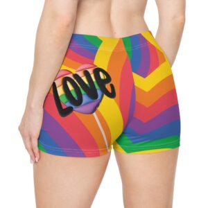 Color Me Queer Women's Love Shorts | Pride Shorts