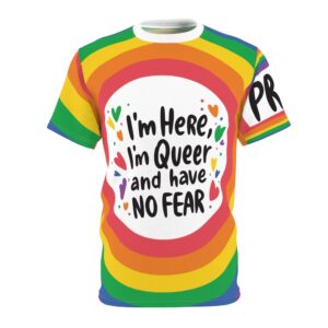 No Fear Pride Rainbow Unisex Tee