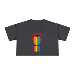 Queer & Fearless Pride Graphic Crop Tee